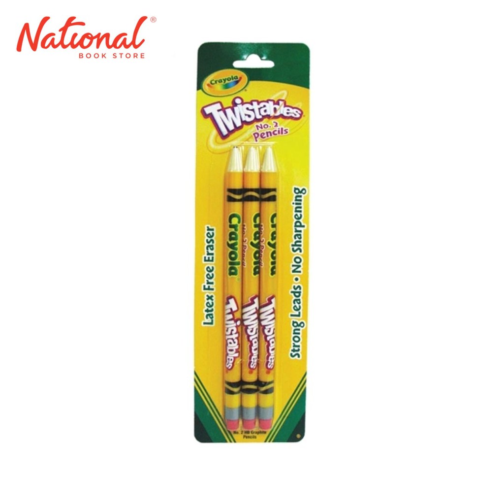 Crayola Pencil Non-Sharp 3'S 3'S National Book Store | Shopee Philippines