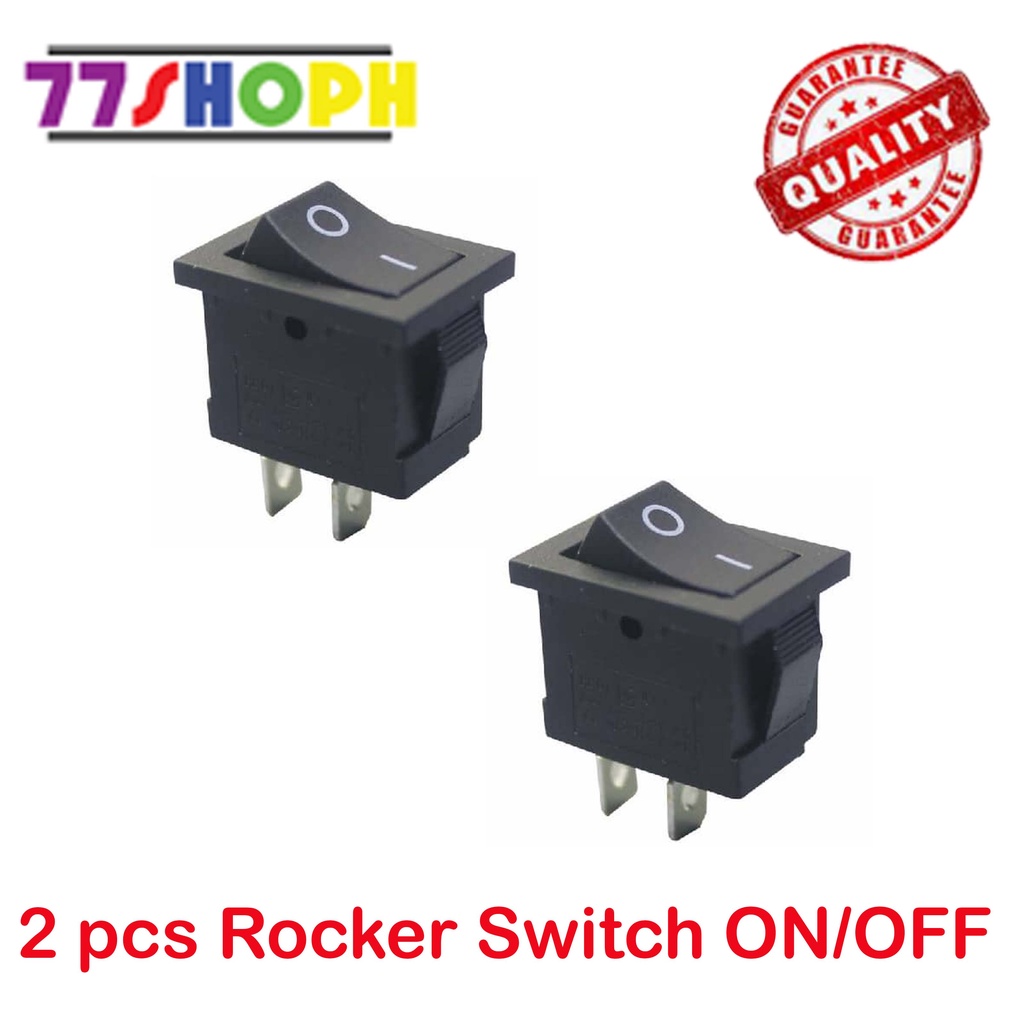 Rocker Switch on/off 2 pcs | Shopee Philippines