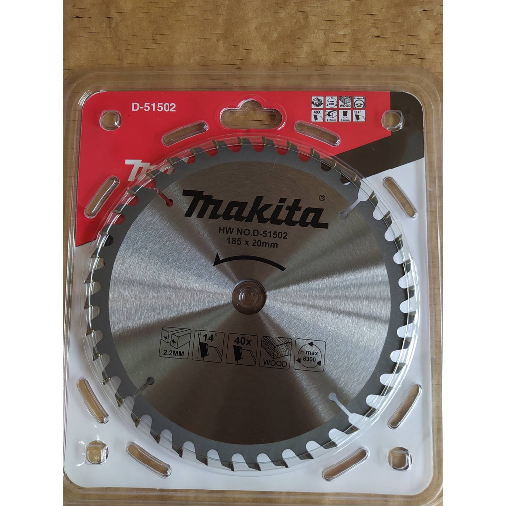 Makita D-51502 Tct Circular Saw Blade 185mm (7-1 4