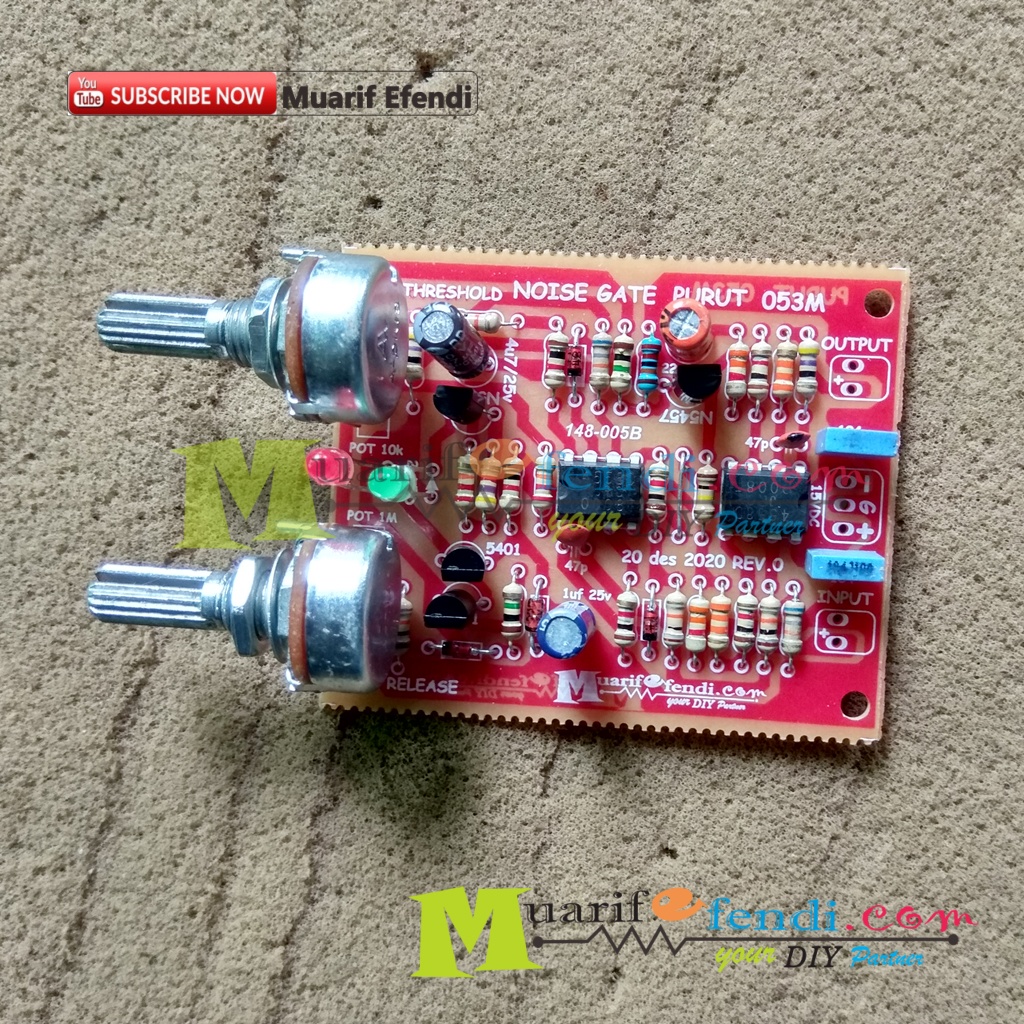 Kit Noise Gate Anti Feedback destroyer Microphone Accessories 052M