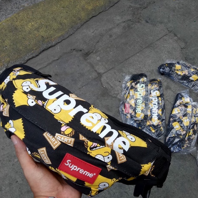 Supreme bart simpson bag new arrivals