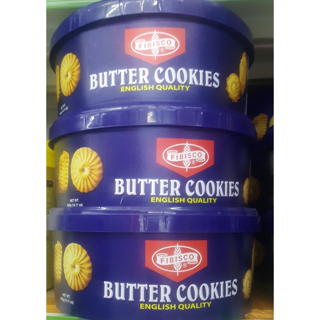 Fibisco Butter Cookies English Quality 400g Shopee Philippines