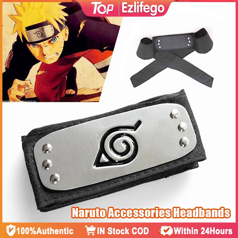 Leaf Village Headband Narutos Headband Forehead Cosplay Accessories