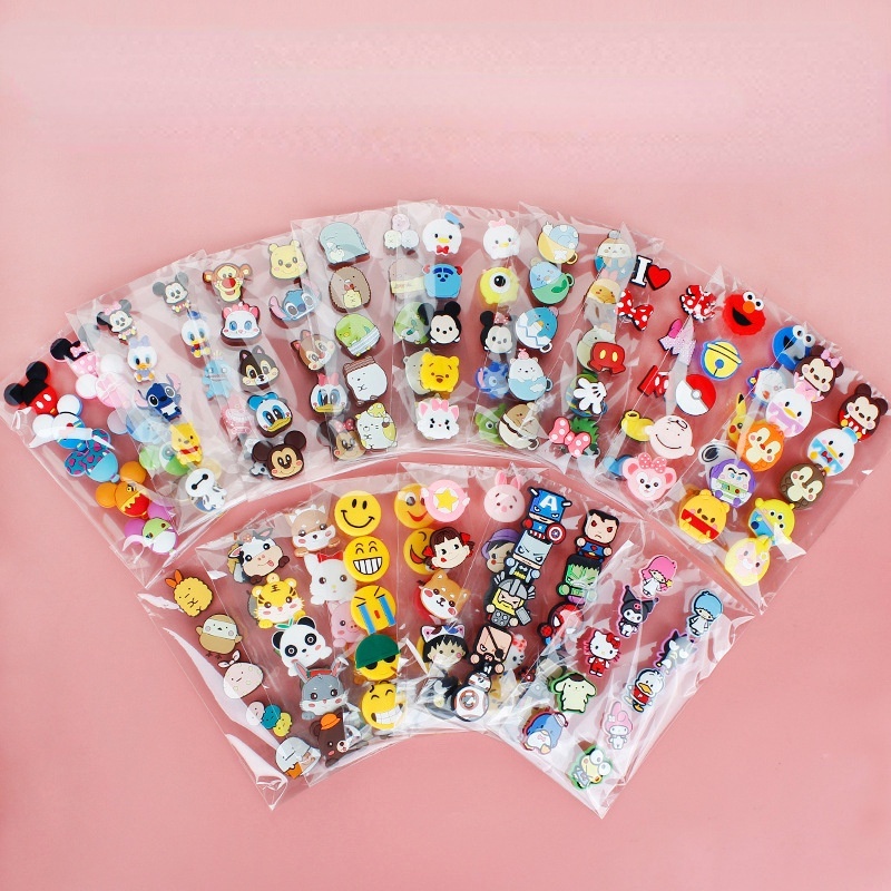 Jibbit for designcs Set 10pcs Pack Cute Cartoon Disneyland Animal ...