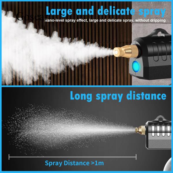 Gosear Spray Fogger Machine Rechargeable Cordless Steam Atomizing