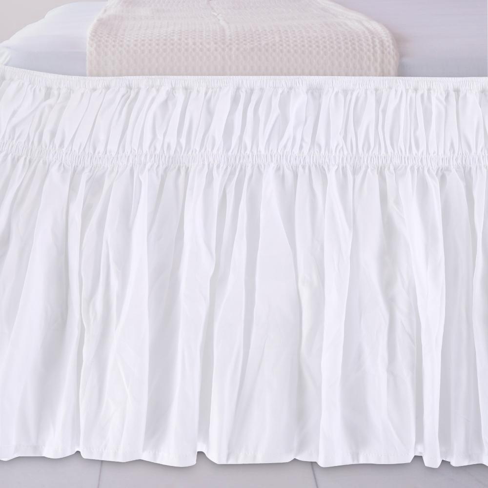 Box Border Pleated Sheet Platform Bed Skirt All Sheet Sizes Queen/King