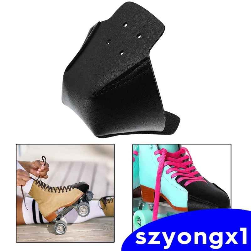 1x Roller Skates Toe Guards Leather Roller Skating Shoes Toe Cap ...