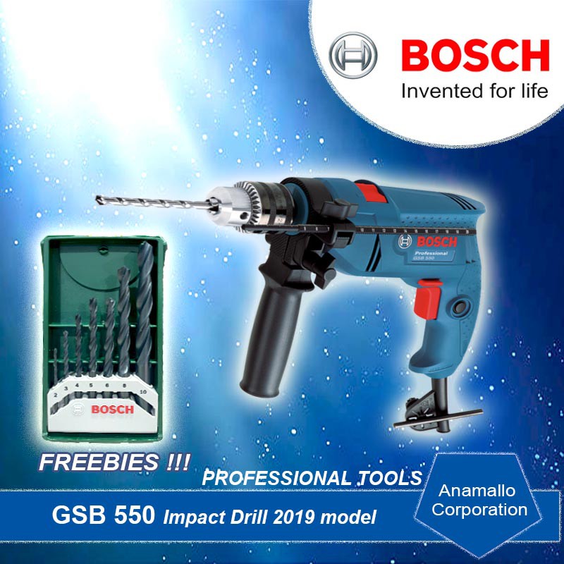 Bosch gsb 550 online impact drill