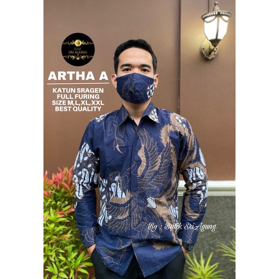 Artha By Batik Sri Agung. (free Mask) | Shopee Philippines