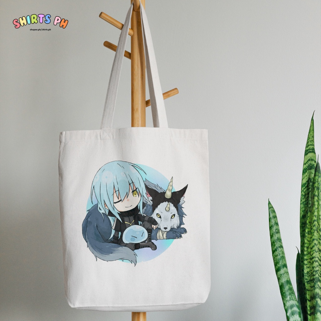 Rimuru & Ranga Chibi Anime ToteBag | Shirts.PH | Shopee Philippines