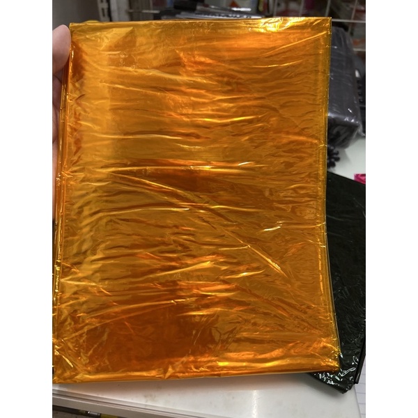 10 pieces Cellophane Colored Yema Wrapper 1 color per pack 36x40 inches 21gsm Bigger Size