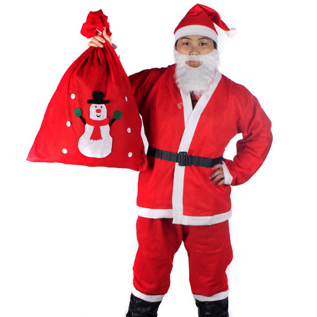 Mens santa store costume