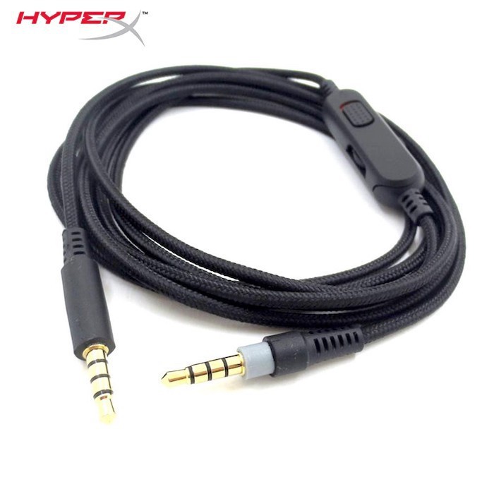 Hyperx Cloud Alpha Mix Cable Replacement Gaming Headphone Aux Cable ...