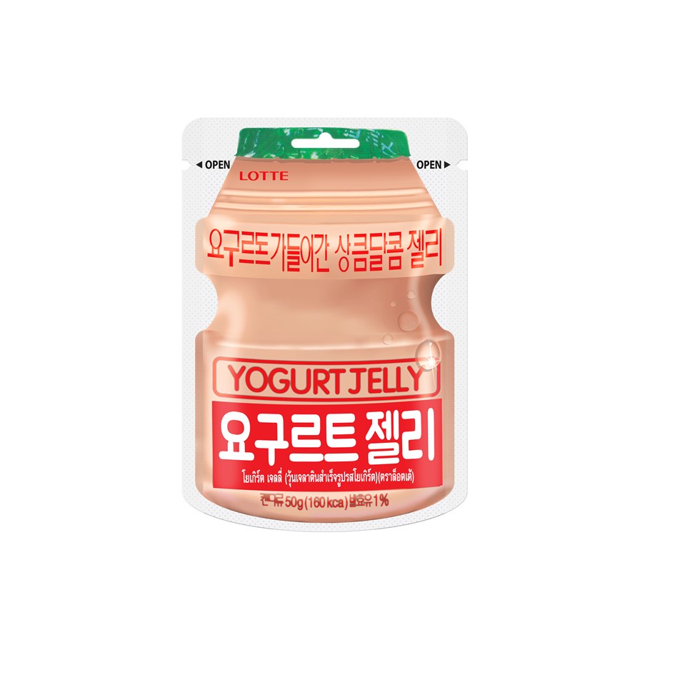 Lotte Yogurt Jelly 50g/50g. Shopee Philippines