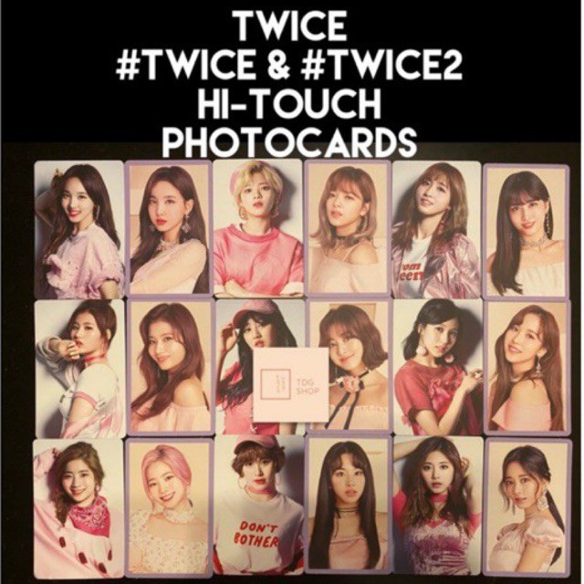 Twice Jihyo offers Hitouch Photocard