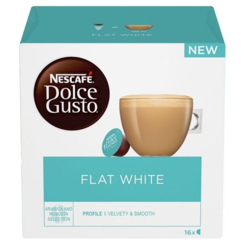 flat white coffee pods dolce gusto