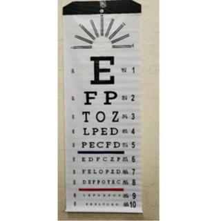 MATA Snellen Eye Examination Object (Glasses Instrument/Optical Tools ...