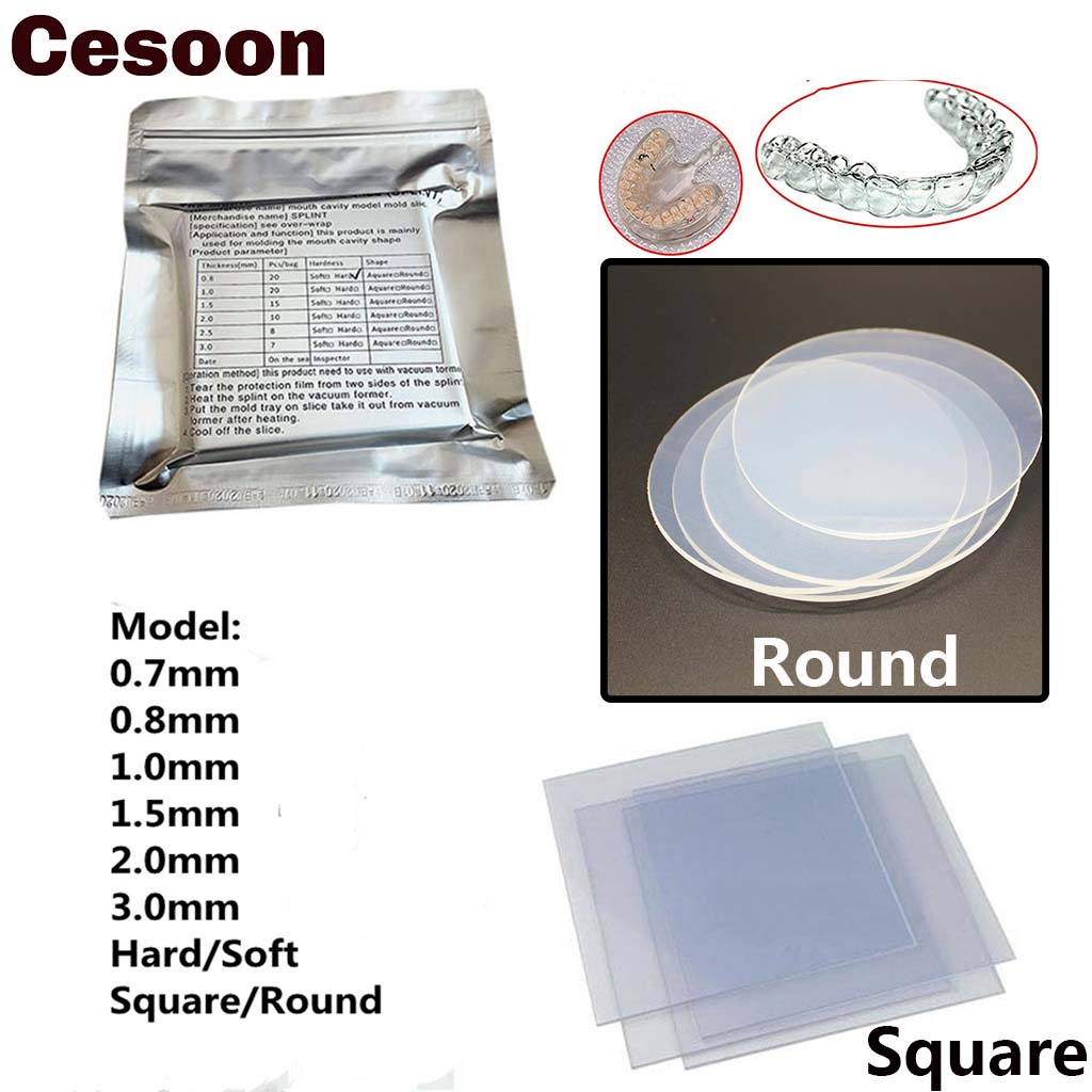 Dental Lab Splint Thermoforming Materials Sheet Vacuum Forming Hard ...