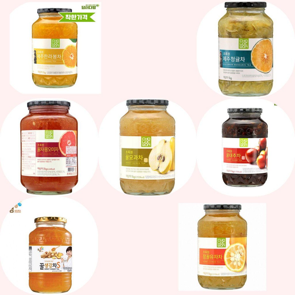 honey citron ginger tea Honey GINGER/QUINCE/JEJU HALLABONG/CITRON/Grapefruit/Mandarin/ Jujube