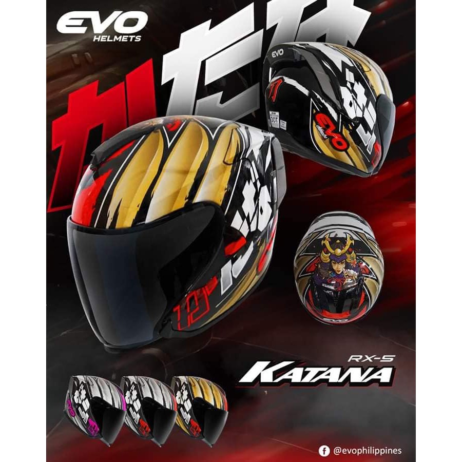 Evo katana helmet sales price