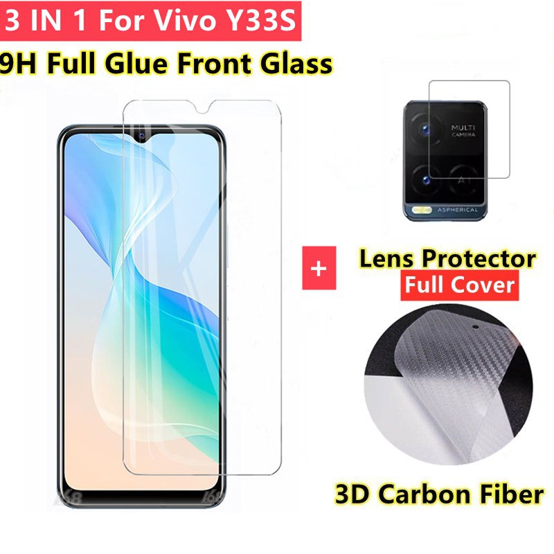 Vivo Y16 Tempered Glass Vivo Y33S Y21T Y15S Y20i Screen Protecor Vivo ...