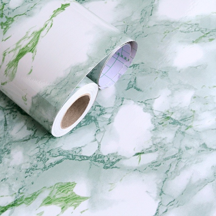 Waterproof wallpaper for toilet/thickened self adhesive bathroom wall