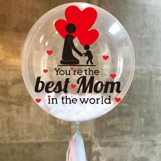 1pc 20inch Mothers Day Balloons Father'S Day Happy BoBo Transparent ...