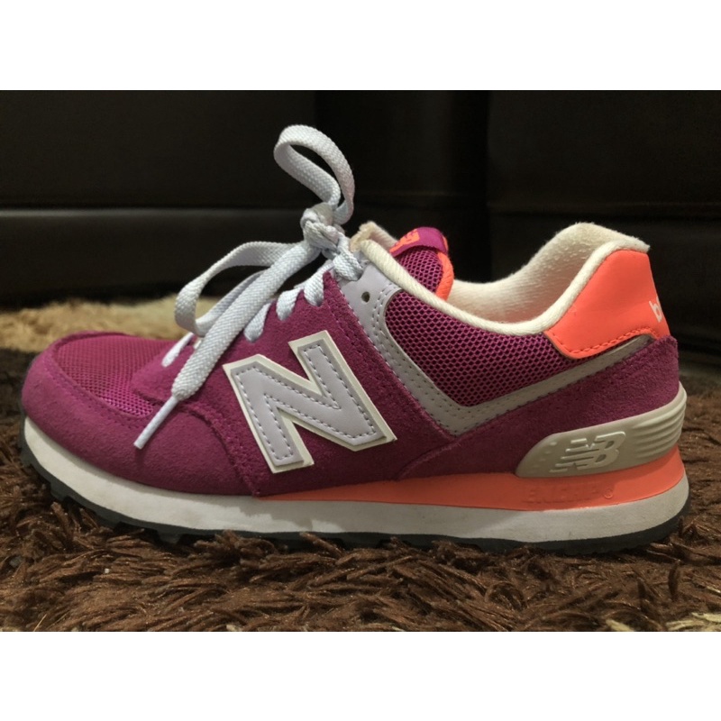 New balance 574 clearance fushia