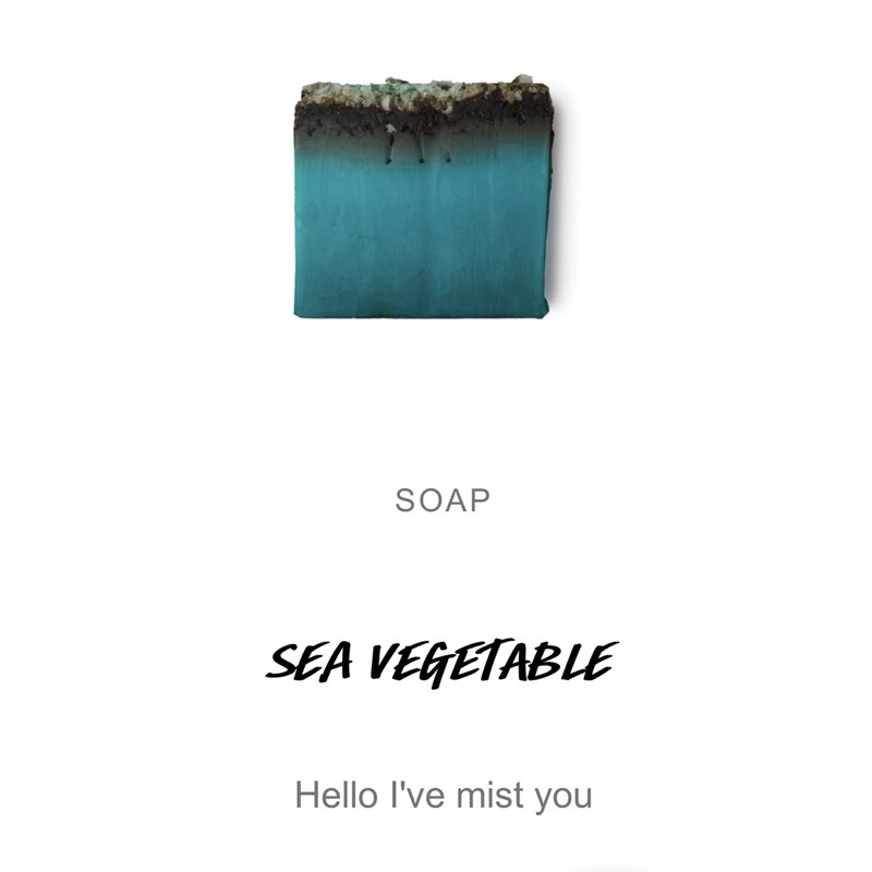 Lush Bar Soap Sea Vegetable (100g 150g) Shopee Philippines