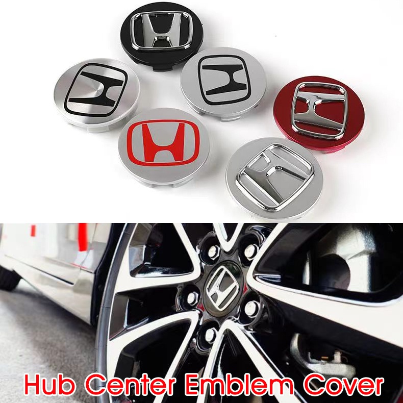 4PCS*58mm 62mm 69mm High Quality Wheel Hub Center Cap Logo honda Hub ...