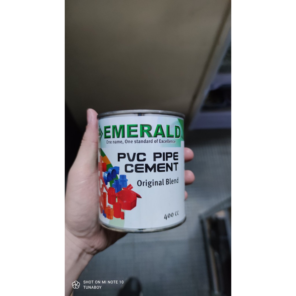 Emerald Solvent Cement / PVC Pipe Cement 400cc Shopee Philippines