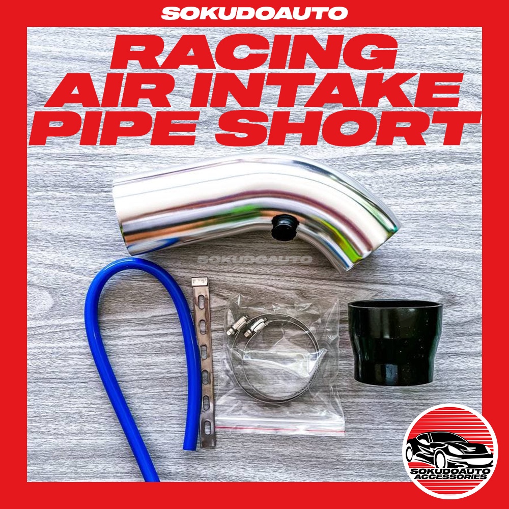 Universal Racing Air Intake Pipe 76mm (Short) - Super Power Flow ...