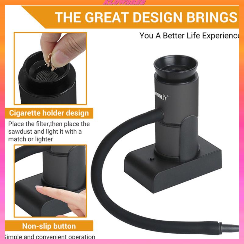 [Kloware2] Hand-held Food Smoke Infuser Meat BBQ Cooking Drinks ...