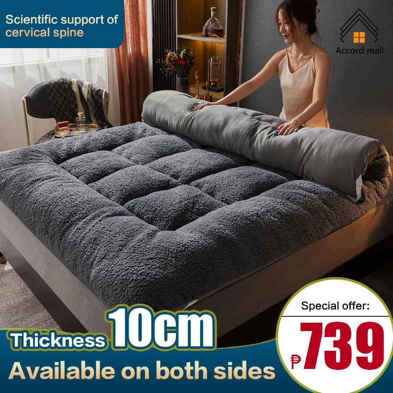 1.8m*2m foam for double bed Foldable single latex Mattress 10cm thick 2