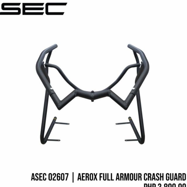 SEC crash guard full armour for AEROX | Shopee Philippines