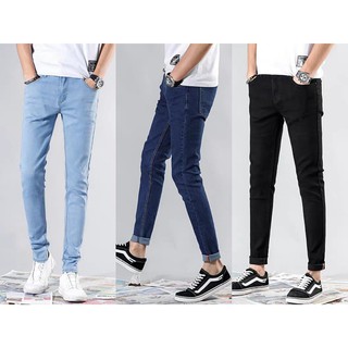 Size 27-36 Men Ankle Length Pants Spring Summer Autumn Fashion