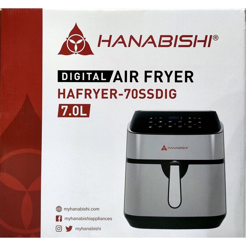 Hanabishi air fryer 7 liters sales