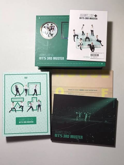 BTS 3rd MUSTER DVD (COMPLETE INCLUSION) | Shopee Philippines