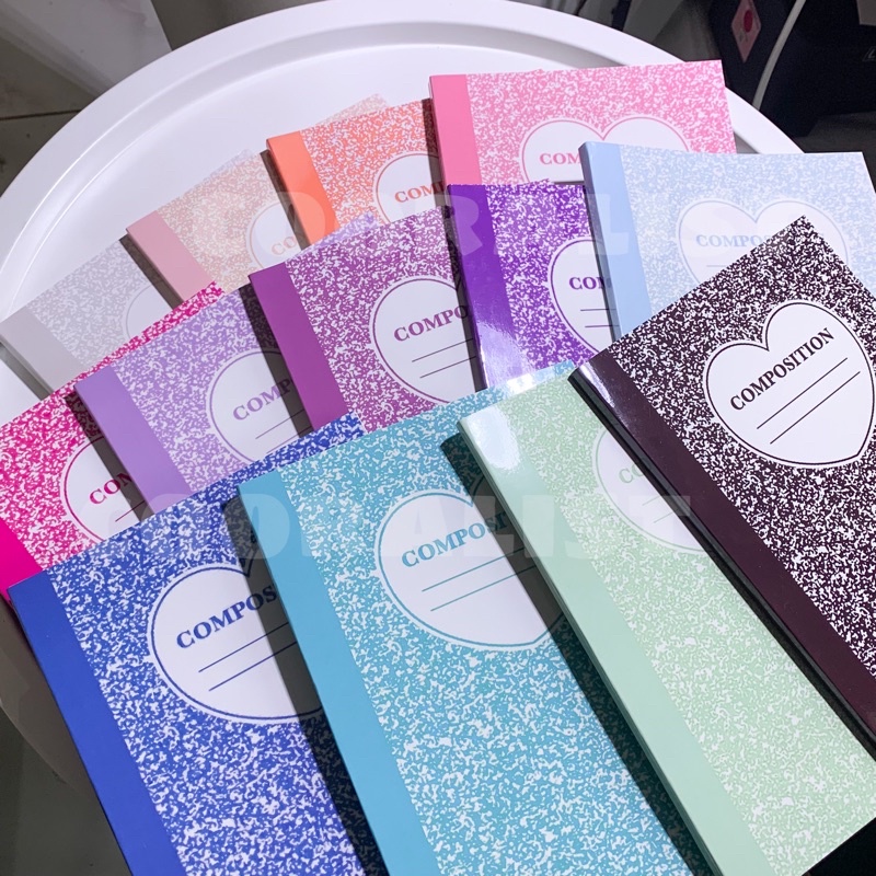 Notebook aesthetic A5 free sticker | Shopee Philippines