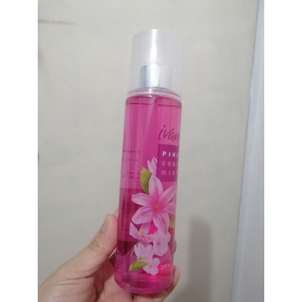 Ivana Pink Body Mist 250ml Tupperware | Shopee Philippines