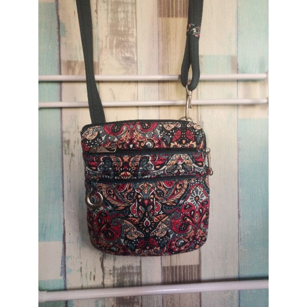 Travelon AntiTheft Boho Slim Crossbody bag(preloved) Shopee Philippines