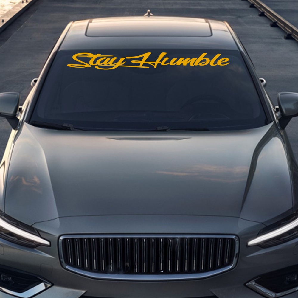 Oracal Stay Humble Cutting Sticker for Car Accessories 50x5cm or 90x9 ...