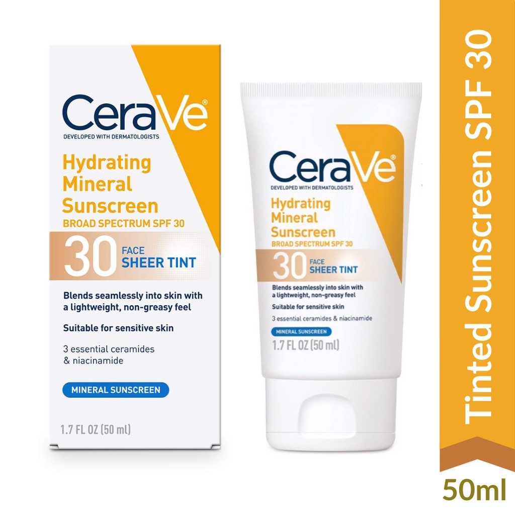 CeraVe Tinted Sunscreen with SPF 30 50ml 1.7oz Shopee Philippines