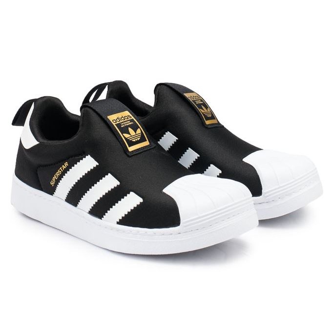 Adidas kids 2025 slip ons