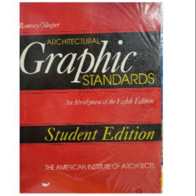 ARCHITECTURAL GRAPHIC STANDARDS Students edition . Shopee Philippines