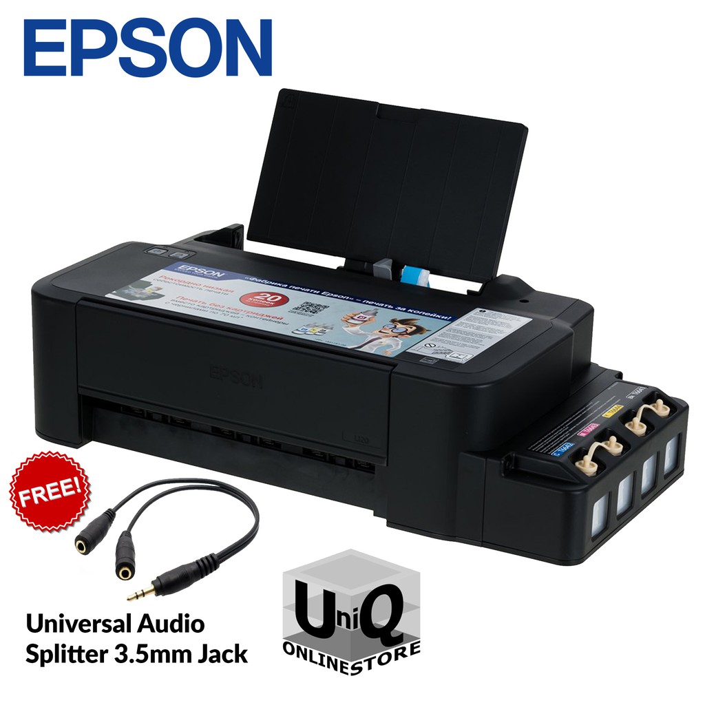 Epson L120 Single Function Ink Tank System Printer Black Shopee Philippines 9213