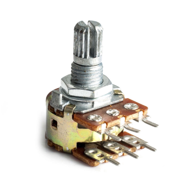 Ready stock* B50K 16mm Split Shaft Audio Rotary Potentiometer Panel ...