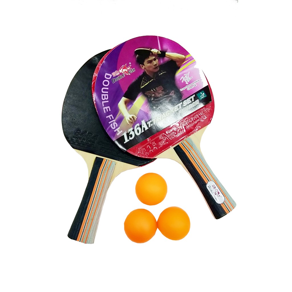Table Tennis Racket with 3 pcs Table Tennis Ball | Shopee Philippines