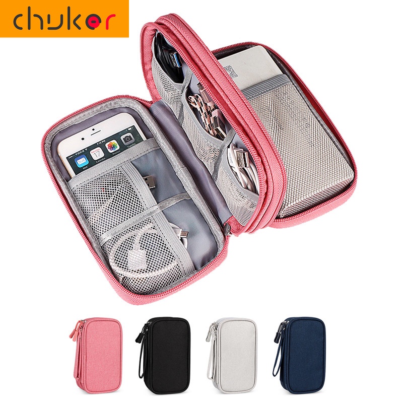 Portable 20000mAh Power Bank Bag External Battery Carrying Pouch