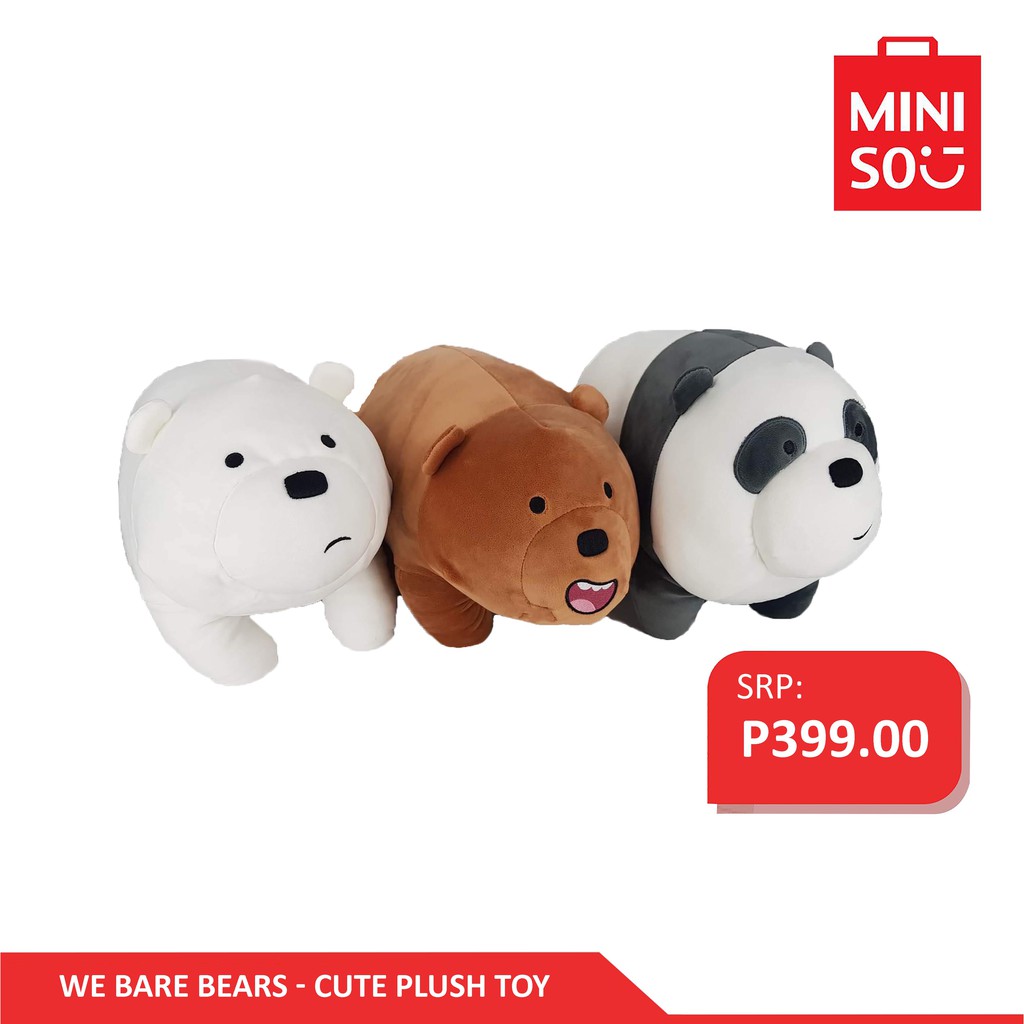 We Bare Bears Plush Toy